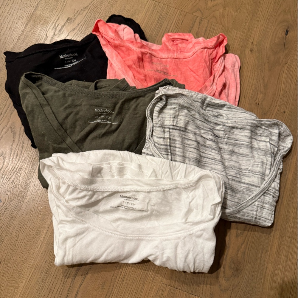 Motherhood Maternity Tee Shirt Set Small